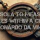 Bussola to Measure Angles Within a Circle Leonardo da Vinci