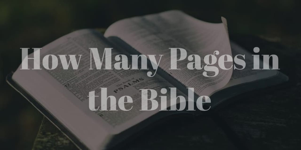 How Many Pages in the Bible