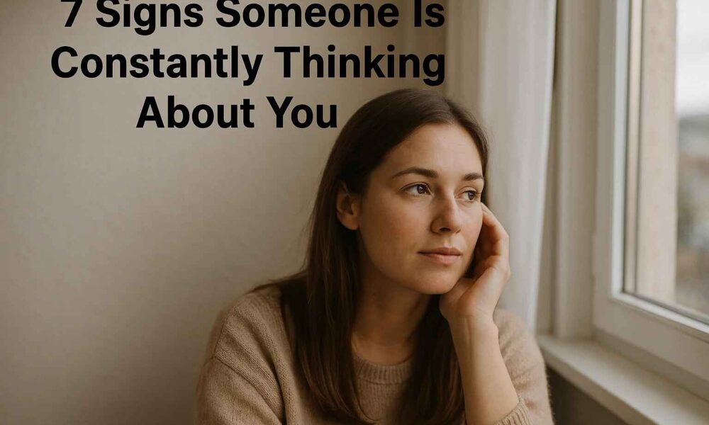 7 Signs Someone Is Constantly Thinking About You 