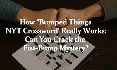Bumped Things NYT Crossword