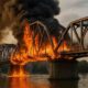 bridge fire