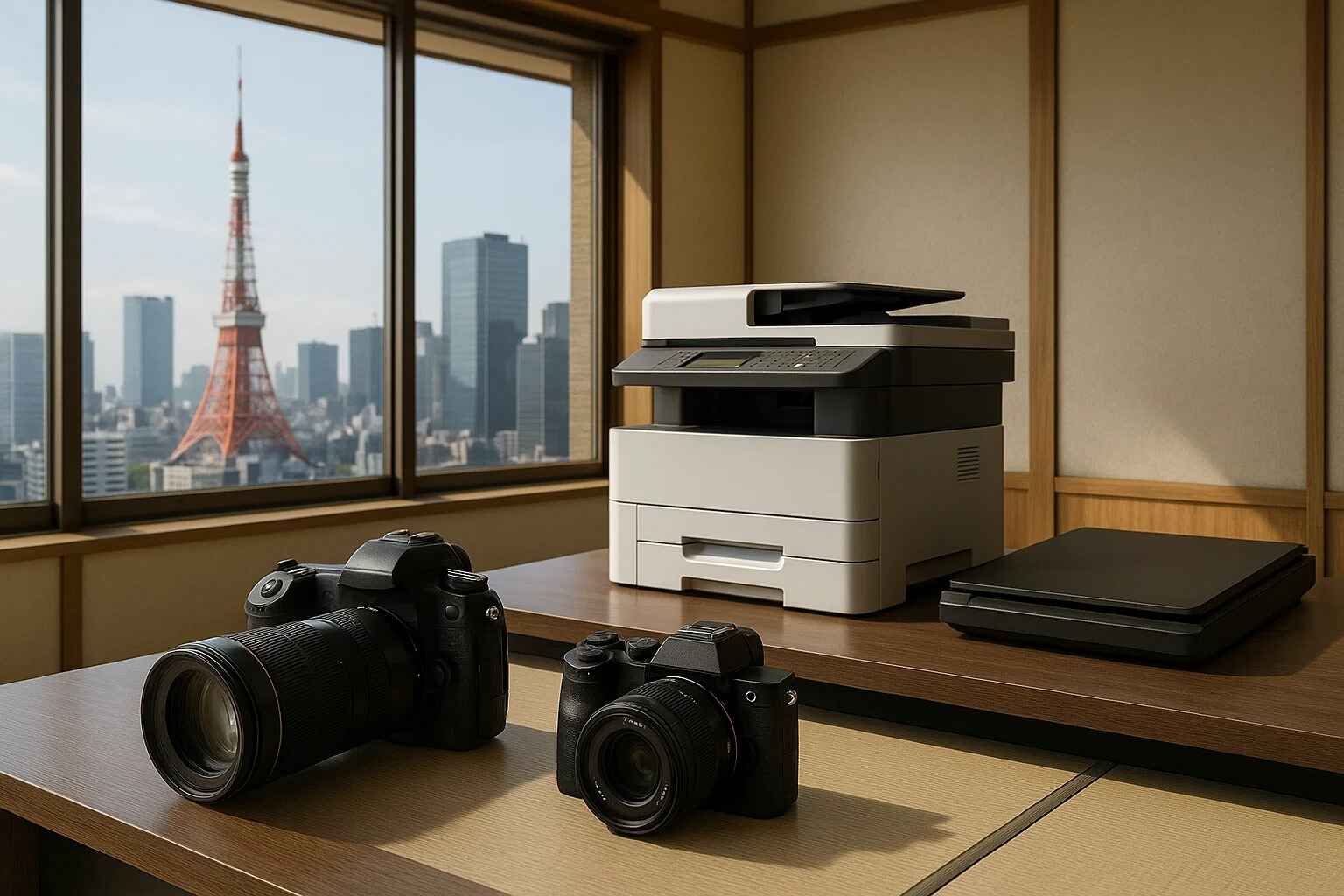 Tokyo-Based Company That Produces Cameras and Office Equipment