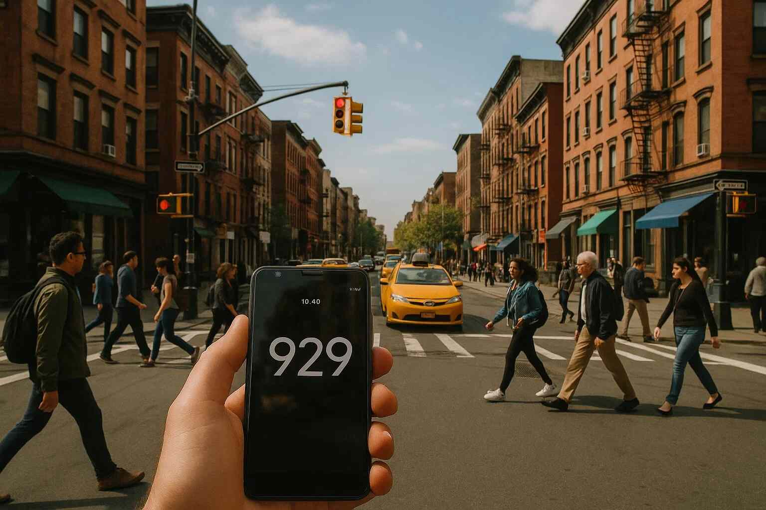 929 Area Code