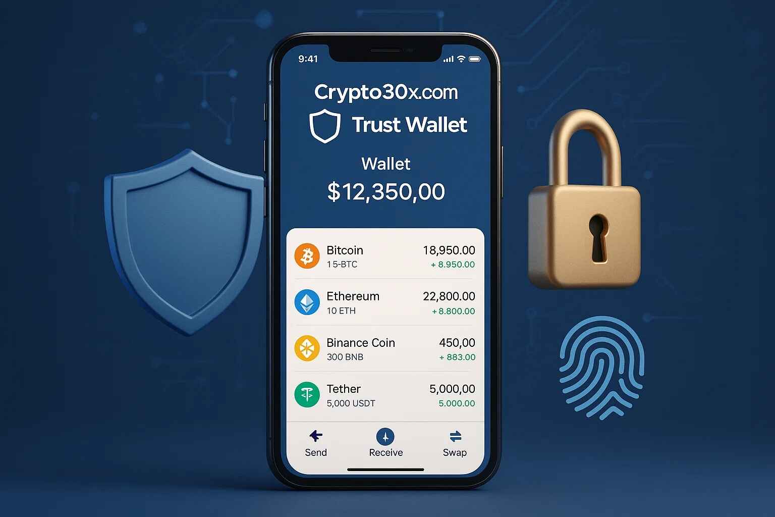 Crypto30x.com Trust Wallet