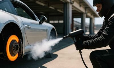 Cryogenic Active Brake Cooling for Cars