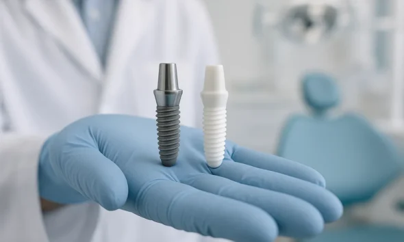 Titanium vs. Zirconia Implants