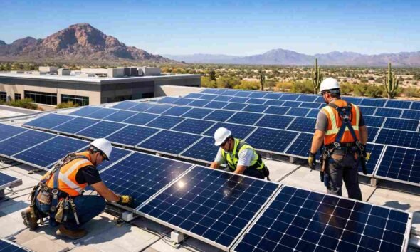 Solar Panel System Installations for Commercial Energy Efficiency