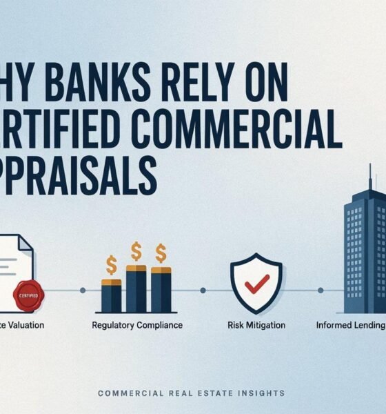 Why Banks Rely on Certified Commercial Appraisals